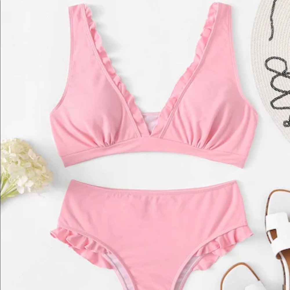 Frill Trim Bikini